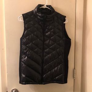 Lucy activewear black puffy vest
